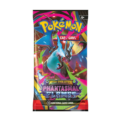 Pokemon TCG Mega Evolution Phantasmal Flames Single Booster Pack