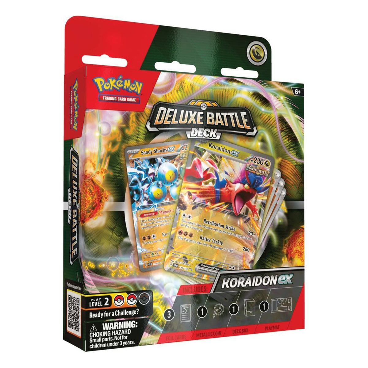 Pokemon TCG Miraidon ex & Koraidon ex Deluxe Battle Decks (pair)