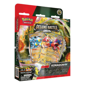 Pokemon TCG Miraidon ex & Koraidon ex Deluxe Battle Decks (pair)