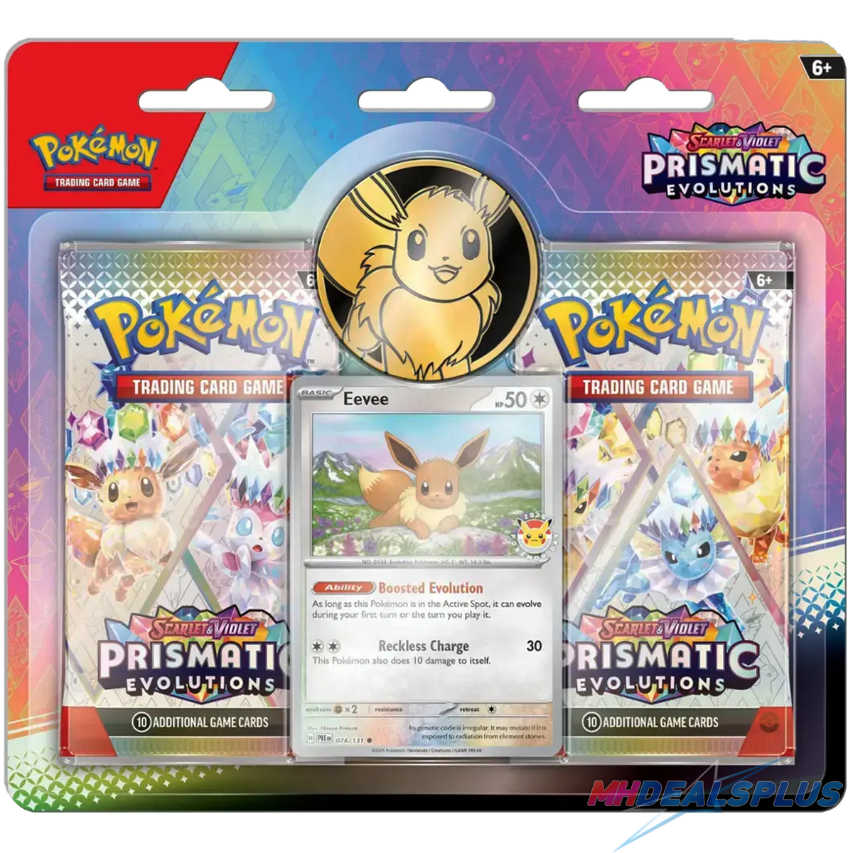 Pokemon Prismatic Evolutions 2-Pack Blister