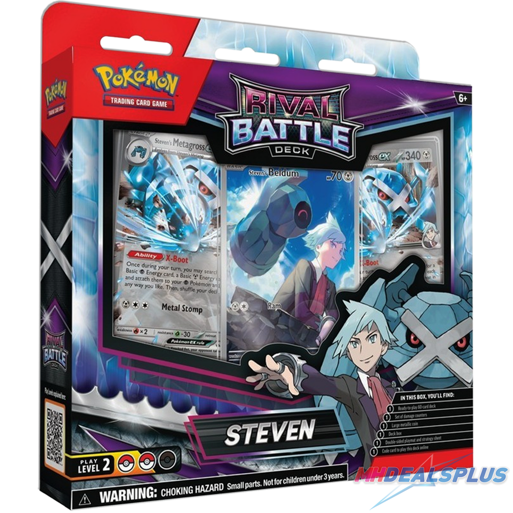 Pokemon Rival Battle Deck - Marnie & Steven Set of 2