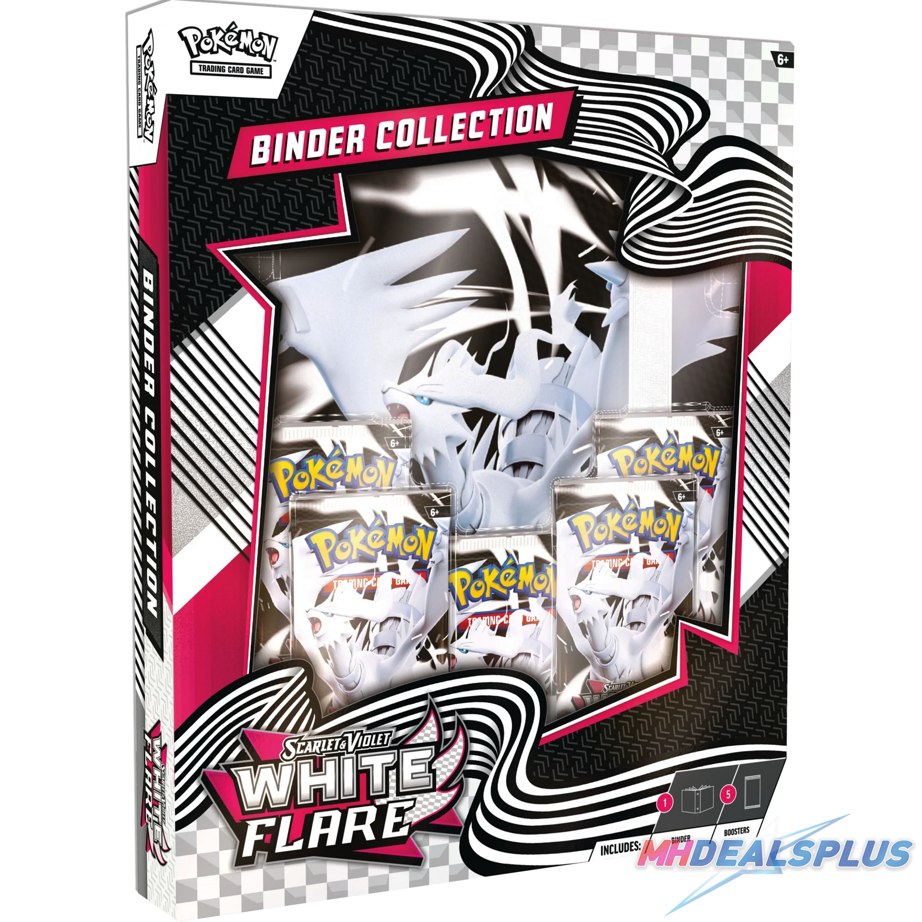 Pokemon White Flare Binder Collection