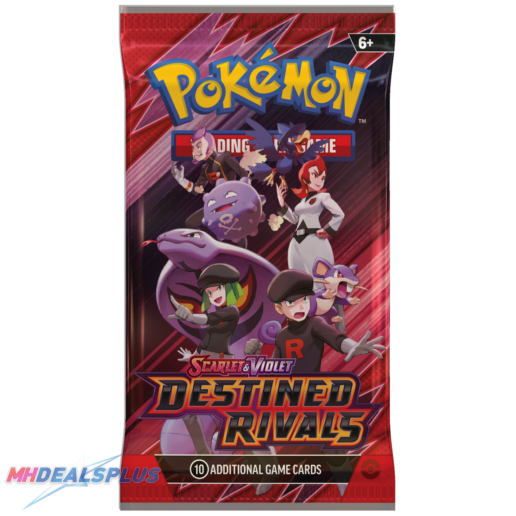 Pokemon Destined Rivals Booster Pack Set of 5