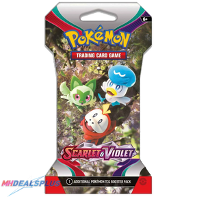 Pokemon Scarlet & Violet Sleeved Booster Pack Sealed Case