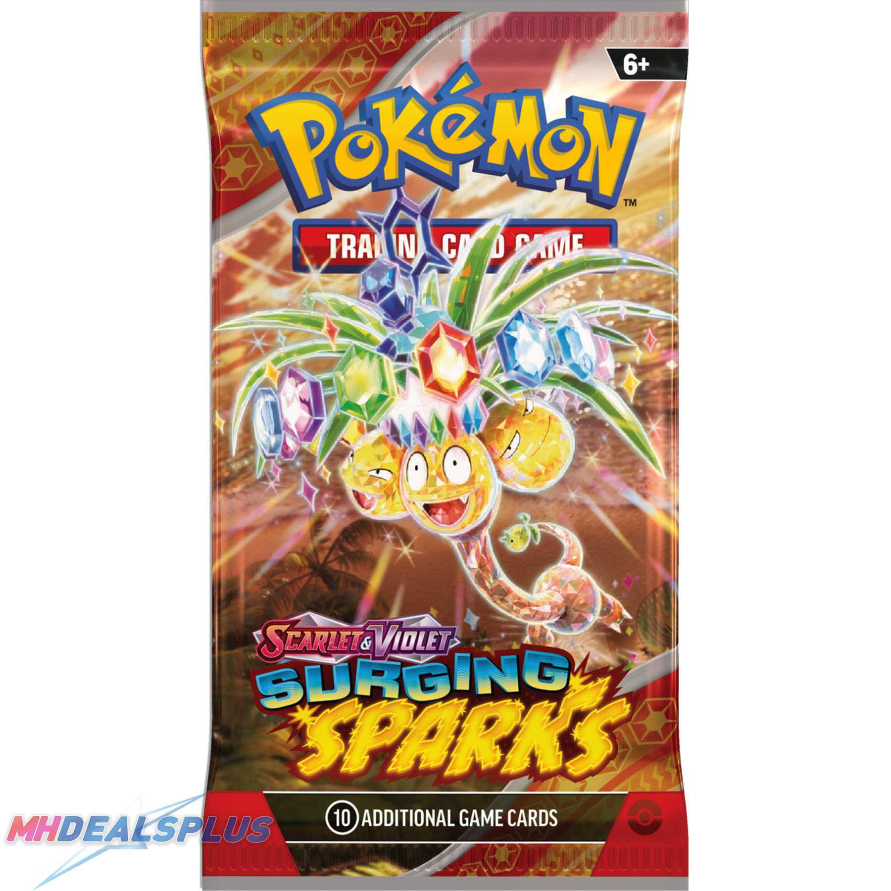 Pokemon Surging Sparks Booster Pack Set of 5