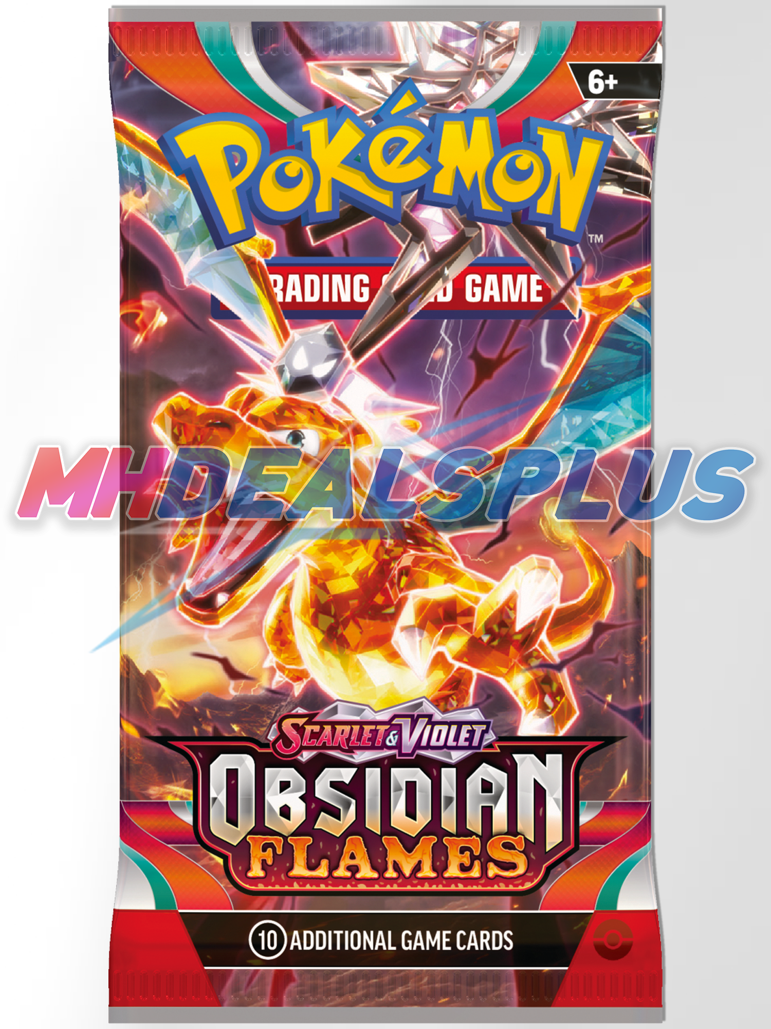 Pokemon Roaring Moon EX + Iron Valiant EX Set of 2 Boxes - 8 Booster Packs