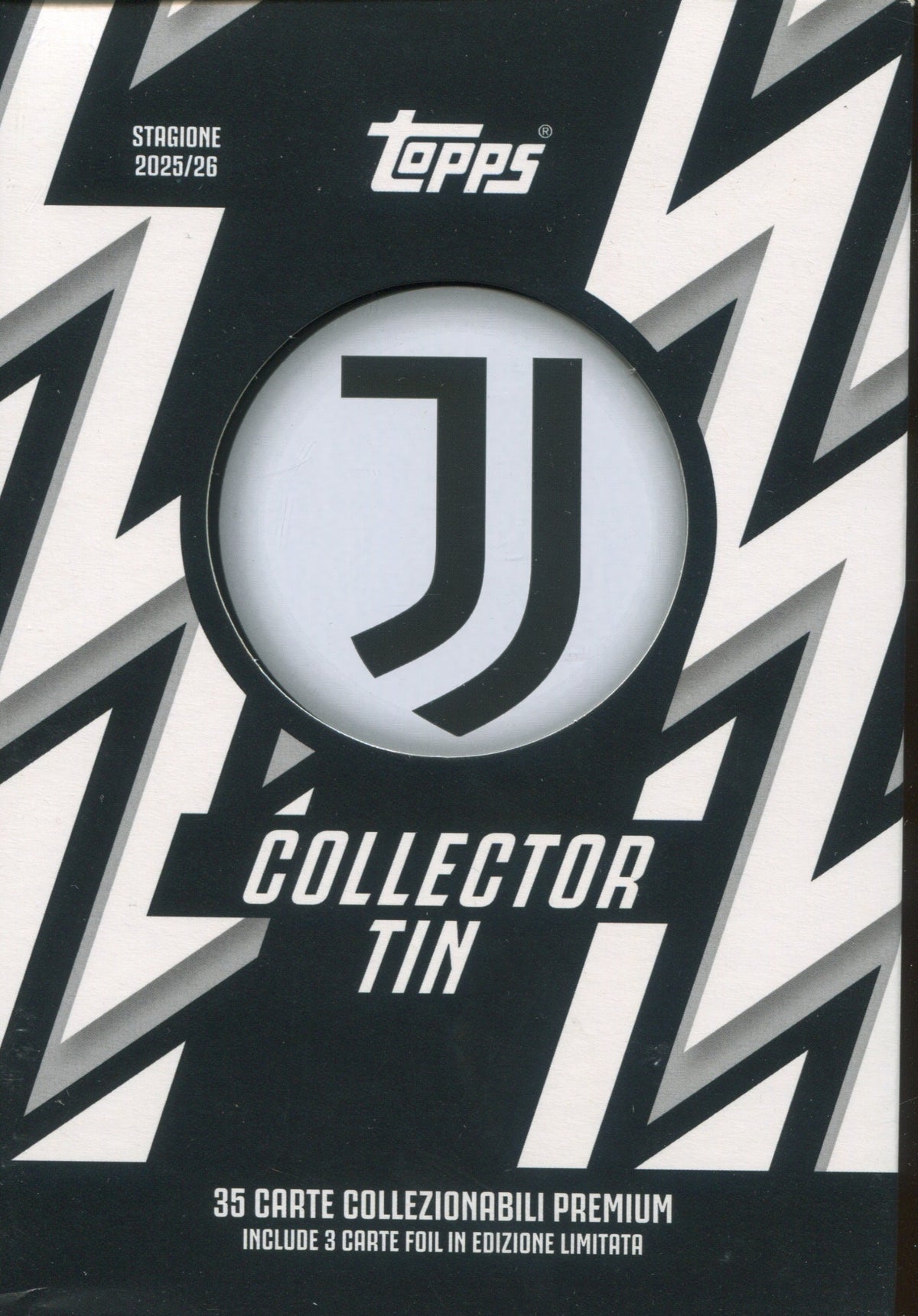 2025-26 Topps Juventus Soccer, Collector Tin