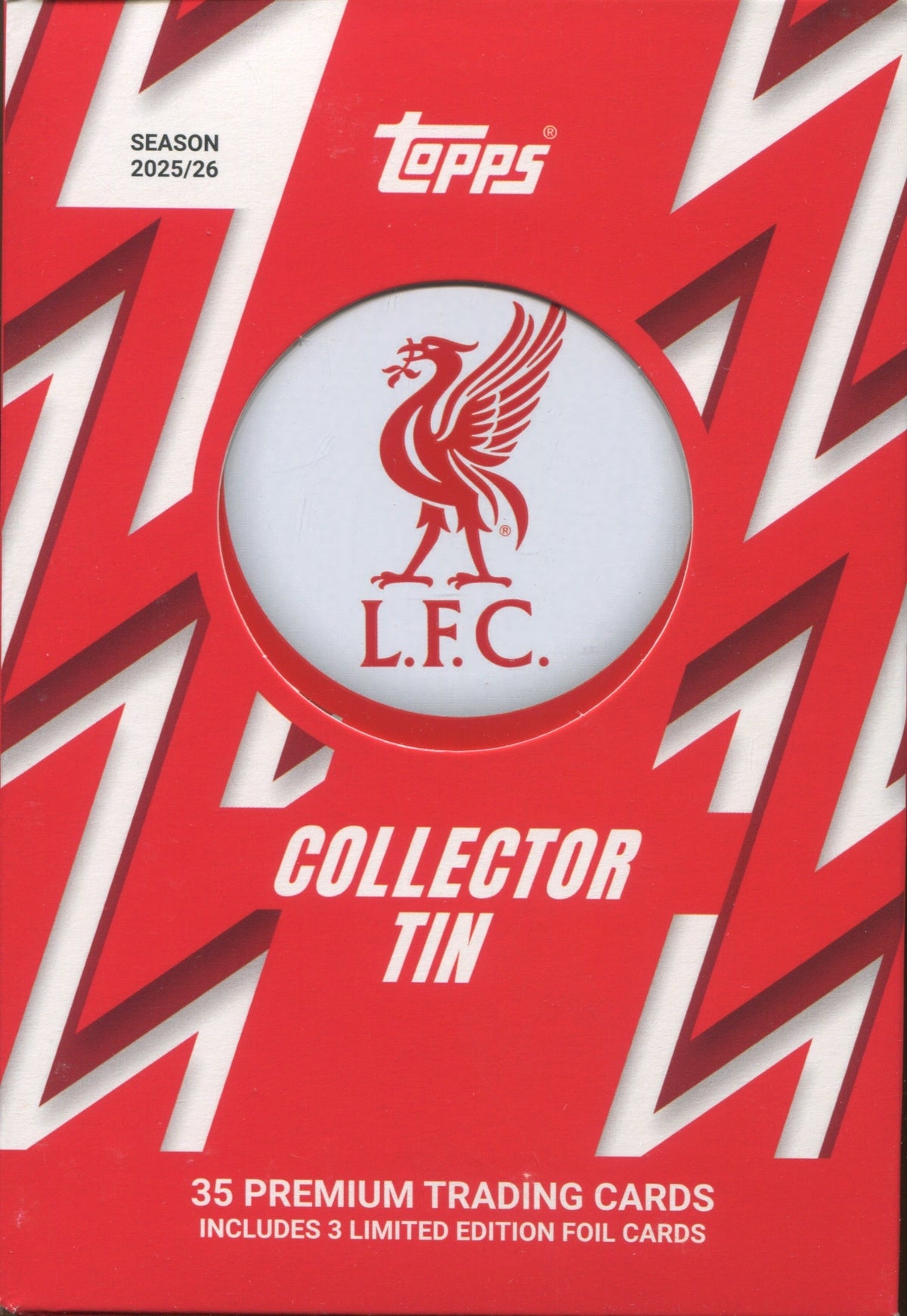 2025-26 Topps Liverpool Soccer, Collector Tin