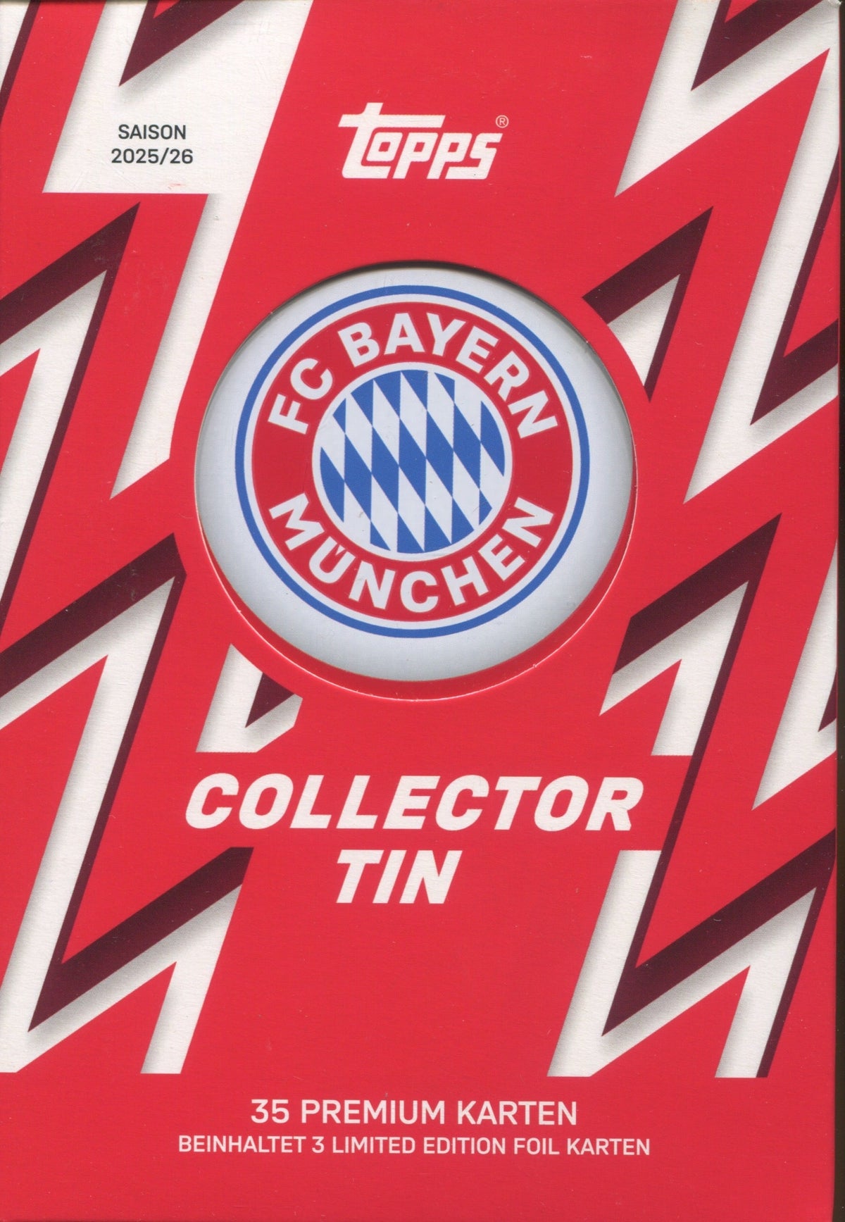 2025-26 Topps Bayern Soccer, Collector Tin