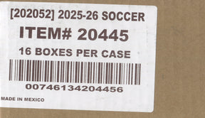 2025-26 Panini Pitch Kings Soccer Hobby International, 16 Box Case
