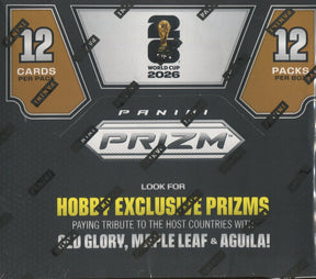 2026 Panini Prizm World Cup Soccer Hobby, 12 Box Case