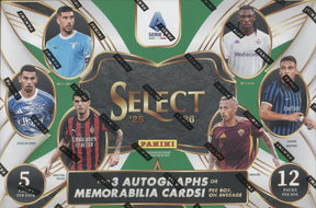 2025-26 Panini Select Serie A Soccer Hobby, 12 Box Case