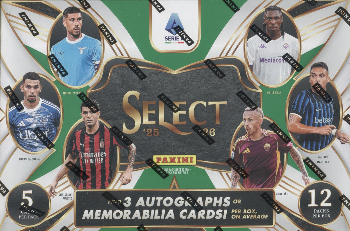 2025-26 Panini Select Serie A Soccer Hobby, Box