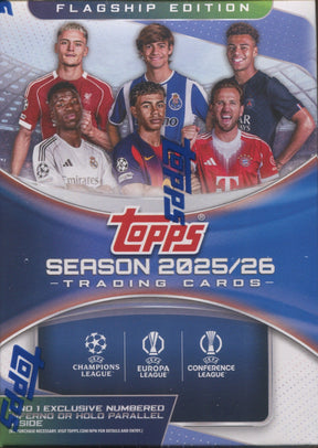 2025-26 Topps UEFA Club Competitions Soccer Blaster, 40 Box Case