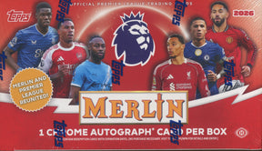 2026 Topps Merlin Premier League Soccer Hobby, Box