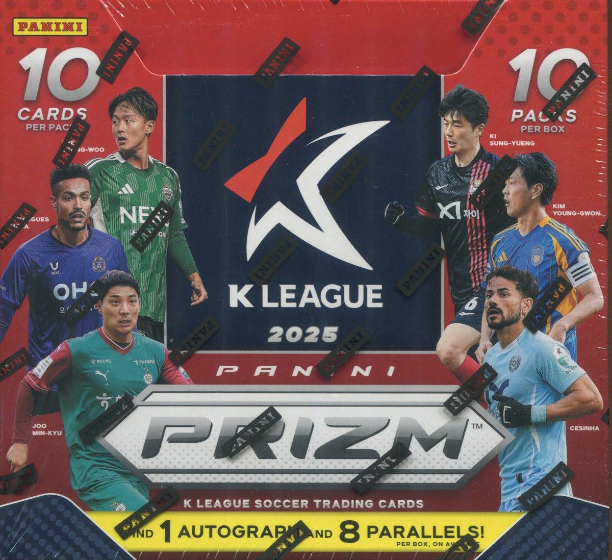 2025 Panini Prizm K League Soccer Hobby, 10 Box Case