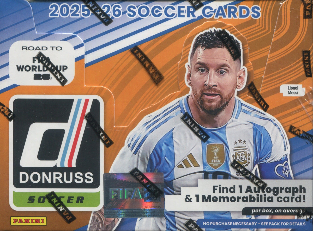 2025-26 Panini Donruss Road To FIFA World Cup 26 Soccer Hobby, Box