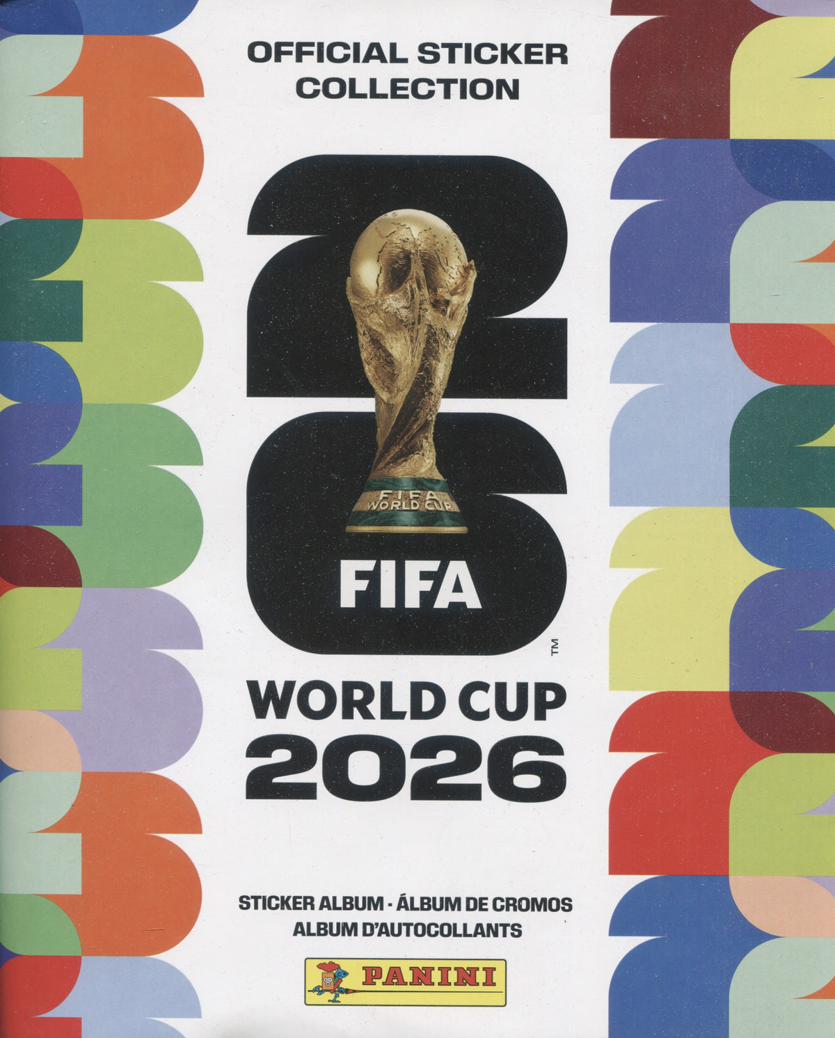 2026 Panini World Cup Soccer Sticker Soft Cover, Album