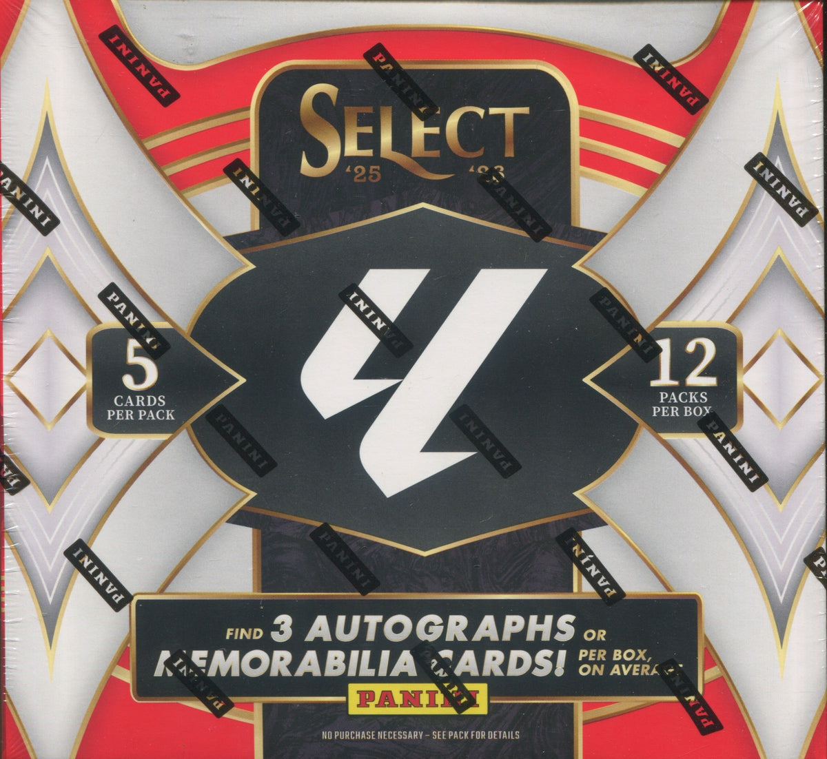 2025-26 Panini Select La Liga Soccer Hobby, 12 Box Case