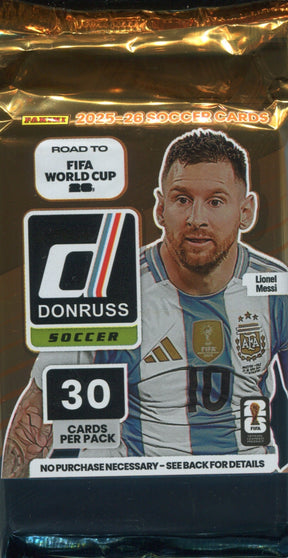 2025-26 Panini Donruss Road To FIFA World Cup 26 Soccer Hobby, Pack