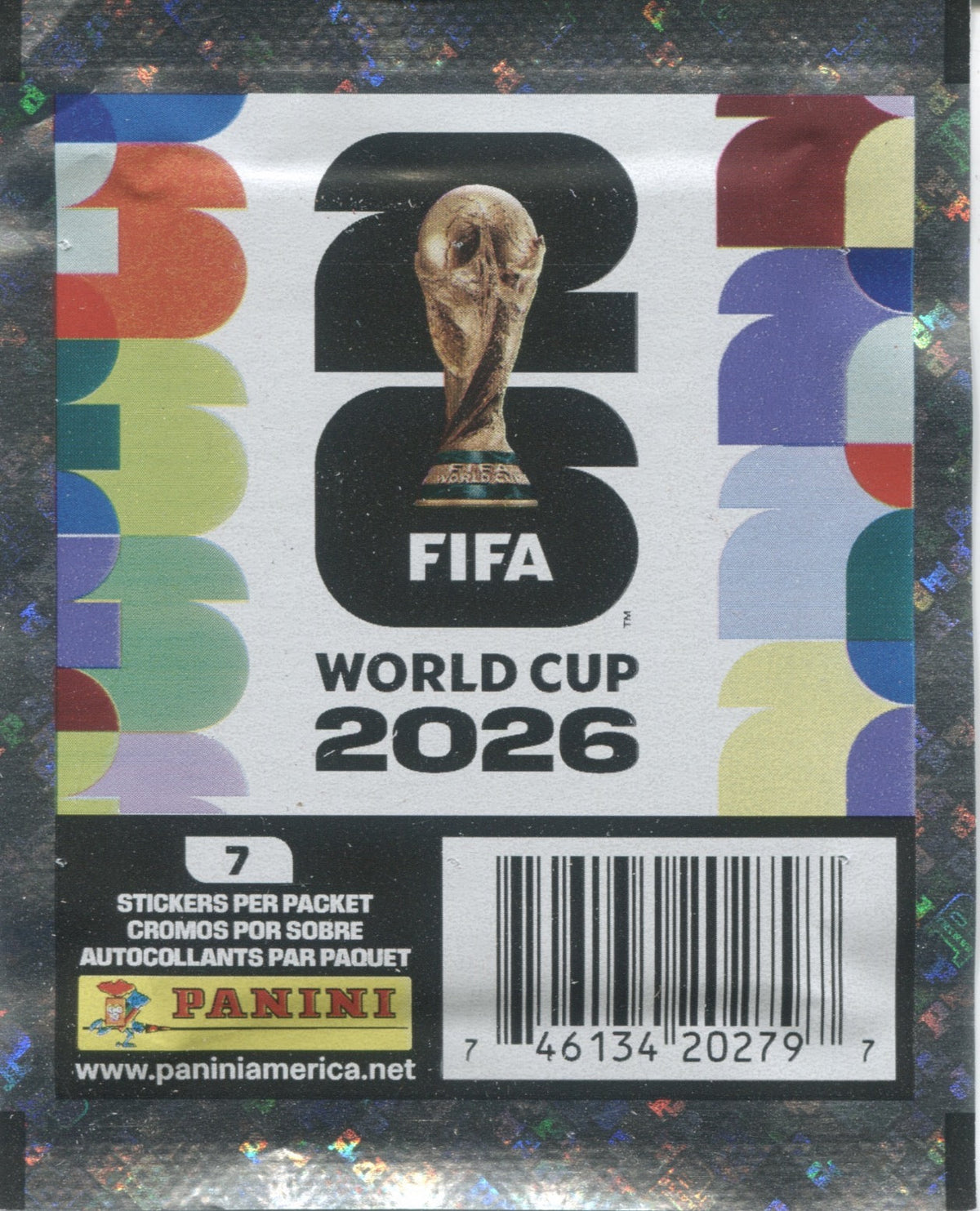 2026 Panini World Cup Soccer Sticker, Pack