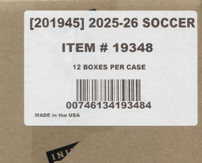 2025-26 Panini Select Serie A Soccer Hobby, 12 Box Case
