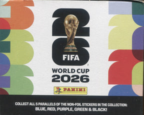 2026 Panini World Cup Soccer Stickers 25ct, 30 Box Case