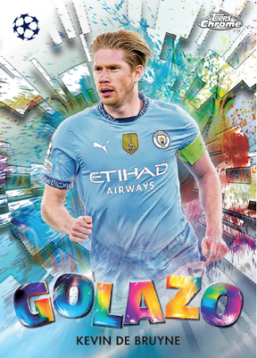 *LAST CASE* 2024-25 Topps Chrome UEFA Club Competitions Soccer Hobby, 12 Box Case