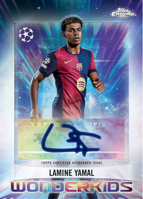 *LAST CASE* 2024-25 Topps Chrome UEFA Club Competitions Soccer Hobby, 12 Box Case