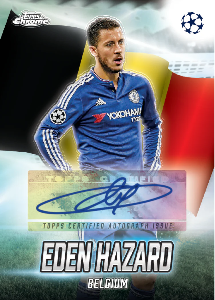 2024-25 Topps Chrome UEFA Club Competitions Soccer Jumbo, Pack
