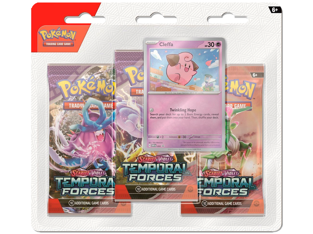 Pokemon Temporal Forces 3-Pack Blister Set of 2 - 6 Booster Packs