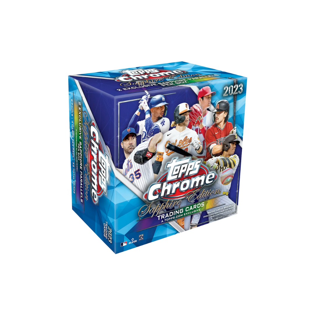2023 Topps Chrome Sapphire Baseball Hobby Box