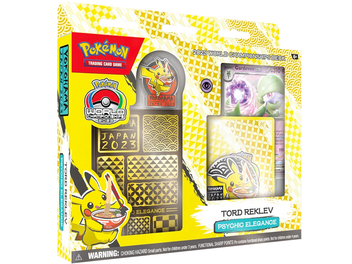 Pokemon World Championships Deck 2023 Set of 4 (Mew, Lugia, Kyogre, Gardevoir)