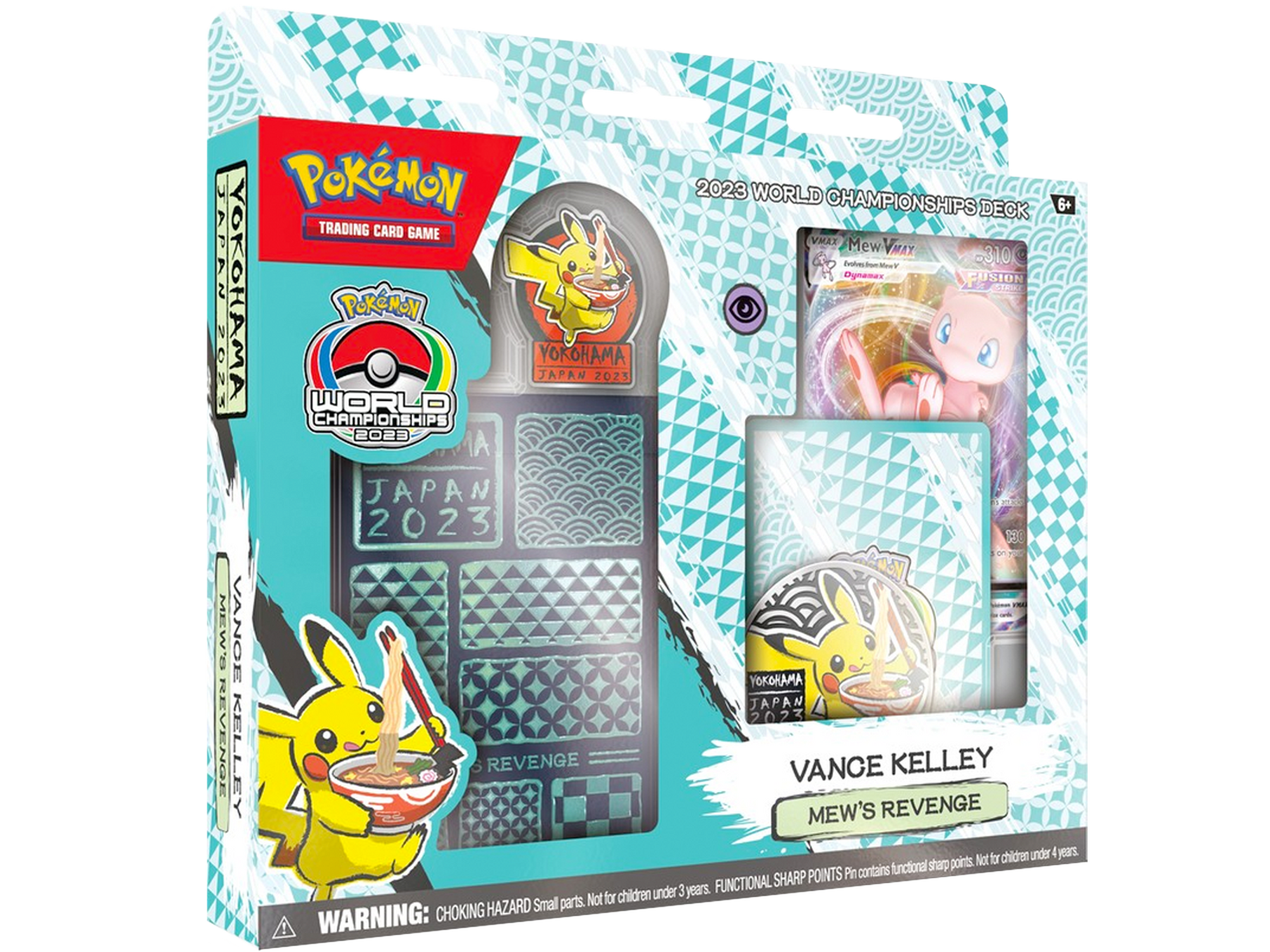Pokemon World Championships Deck 2023 Set of 4 (Mew, Lugia, Kyogre, Gardevoir)