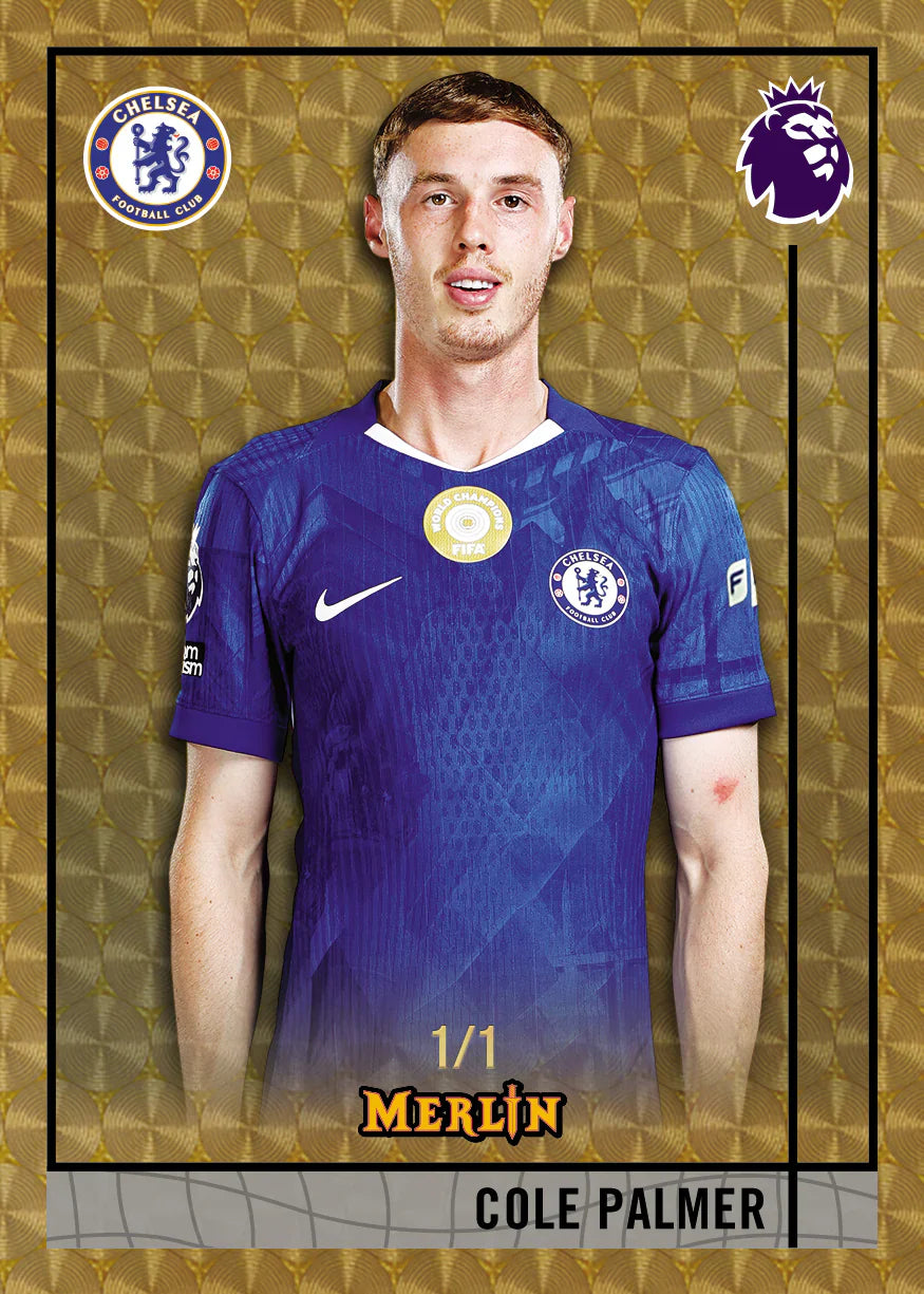 2026 Topps Merlin Premier League Soccer Blaster, Box
