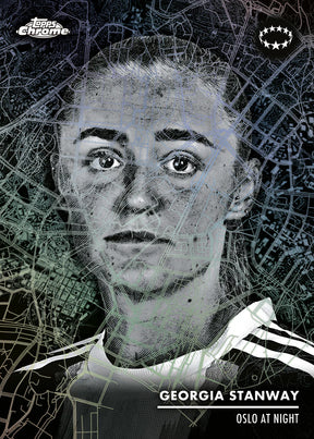 2025-26 Topps UEFA Women's Champions League Chrome Soccer Hobby, Pack