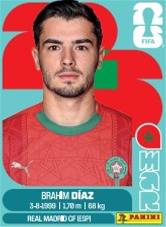 2026 Panini World Cup Soccer Stickers 25ct, Box