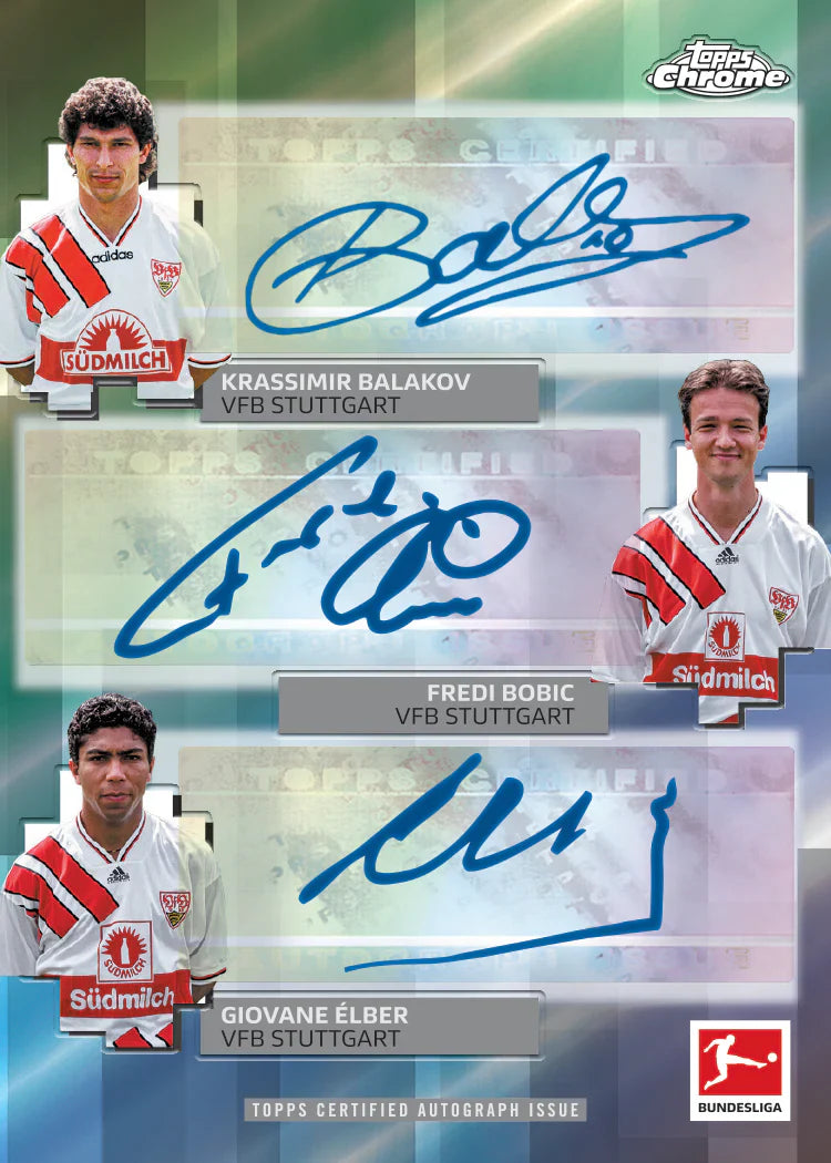 2025-26 Topps Chrome Bundesliga Soccer Hobby, Box
