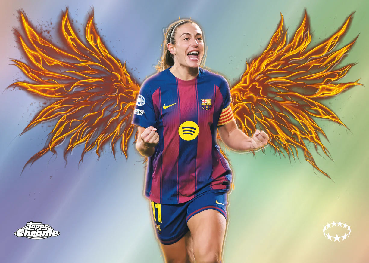 2025-26 Topps UEFA Women's Champions League Chrome Soccer Hobby, Box