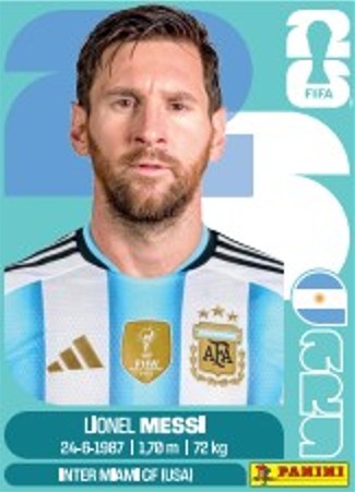 2026 Panini World Cup Soccer Stickers 25ct, Box