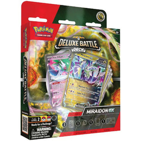 Pokemon TCG Miraidon ex & Koraidon ex Deluxe Battle Decks (pair)