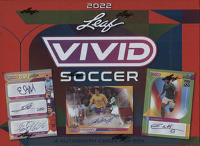 * Last Box * 2022 Leaf Vivid Soccer Hobby, Box